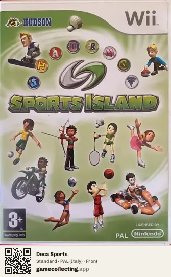 Deca Sports Nintendo Wii, Italy box front