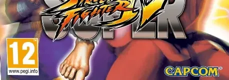 Super Street Fighter IV, the PEGI square on its front
