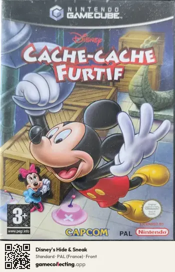 Disney's Hide & Sneak Nintendo GameCube, France box front