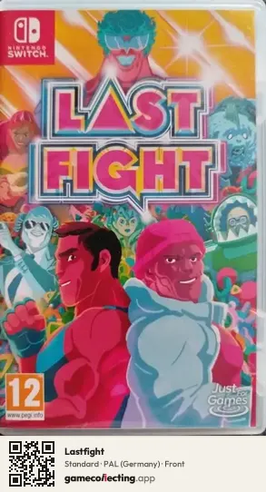 Lastfight Nintendo Switch, Germany box front