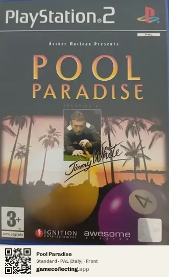 Pool Paradise PlayStation 2, Italy box front