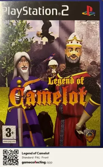 Legend of Camelot PlayStation 2, PAL box front