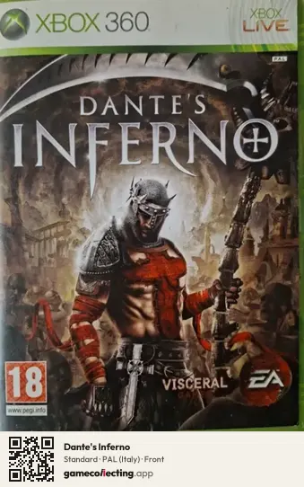 Dante's Inferno Xbox 360, Italy box front