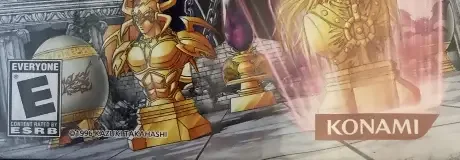 Yu-Gi-Oh Capsule Monster Coliseum, the ESRB box on its front