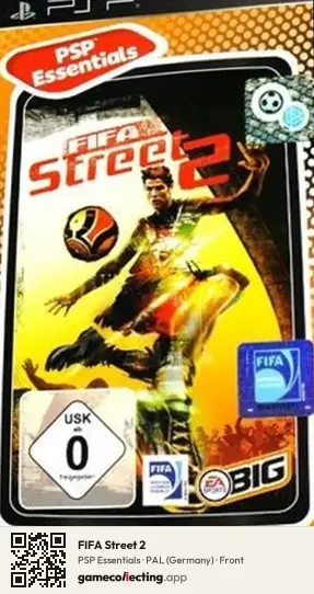 FIFA Street 2 PlayStation Portable, Germany box front