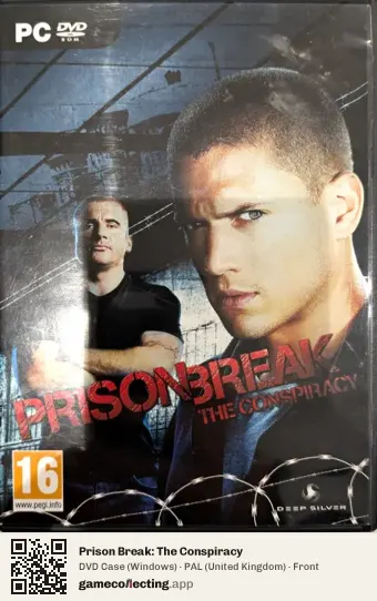 Prison Break: The Conspiracy Computer, United Kingdom box front