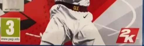 NBA 2K18, the PEGI square on its front
