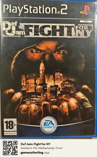Def Jam: Fight for NY PlayStation 2, Netherlands box front