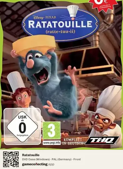 Ratatouille Computer, Germany box front