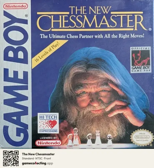 The New Chessmaster Game Boy, NTSC box front