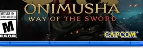 Onimusha: Way of the Sword, the ESRB box on its front