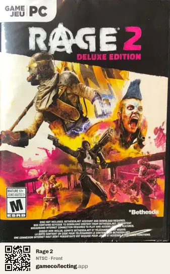 Rage 2 Computer, NTSC box front