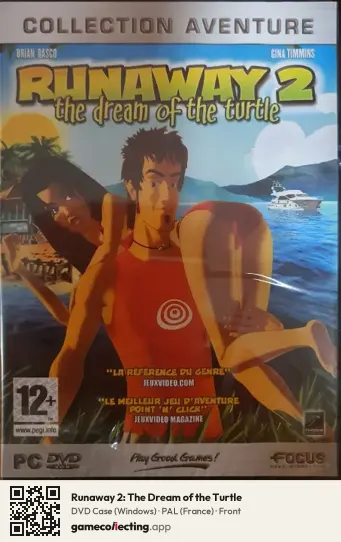 Runaway 2: The Dream of the Turtle Computer, France box front