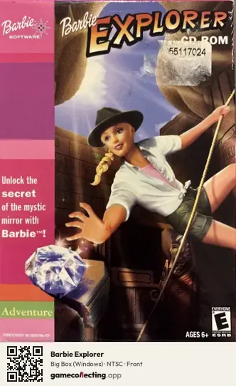 Barbie Explorer Computer, NTSC box front