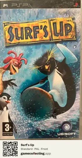 Surf's Up PlayStation Portable, PAL box front