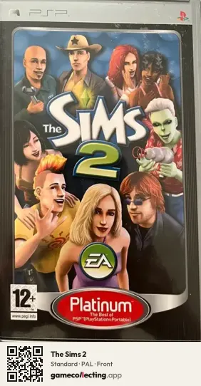 The Sims 2 PlayStation Portable, PAL box front