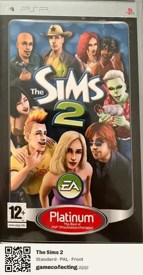 The Sims 2 PlayStation Portable, PAL box front