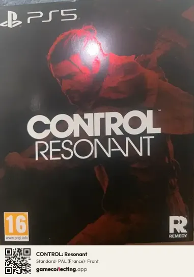 CONTROL: Resonant PlayStation 5, France box front