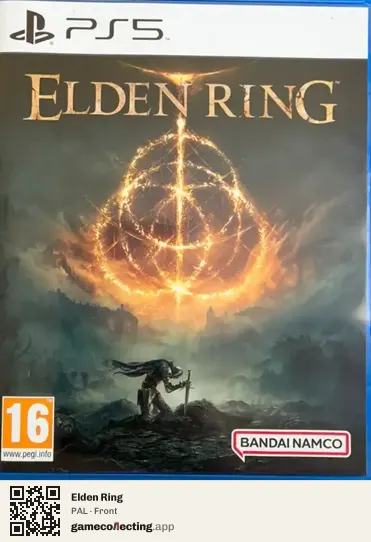 Elden Ring PlayStation 5, PAL box front