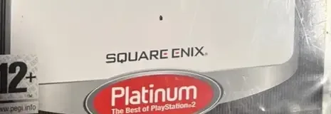 Final Fantasy X-2, the PEGI square on its front
