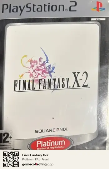 Final Fantasy X-2 PlayStation 2, PAL box front