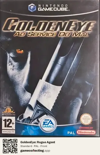 GoldenEye: Rogue Agent Nintendo GameCube, PAL box front