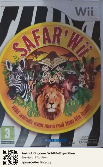 Animal Kingdom: Wildlife Expedition Nintendo Wii, PAL box front