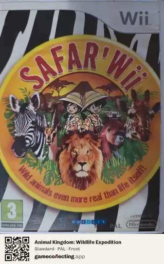 Animal Kingdom: Wildlife Expedition Nintendo Wii, PAL box front