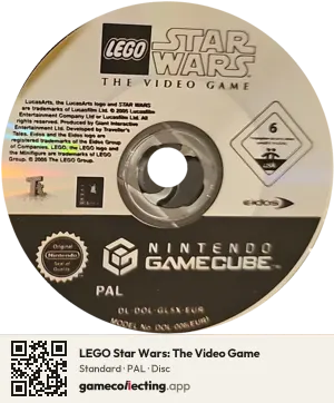 LEGO Star Wars: The Video Game Nintendo GameCube, PAL disc