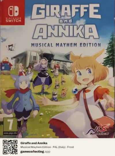 Giraffe and Annika Nintendo Switch, Italy box front
