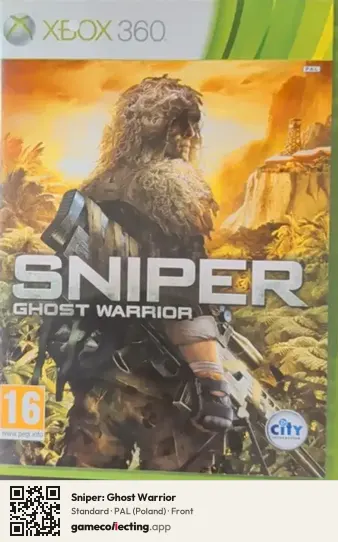 Sniper: Ghost Warrior Xbox 360, Poland box front