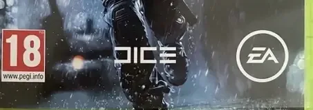 Battlefield 4, the PEGI square on its front