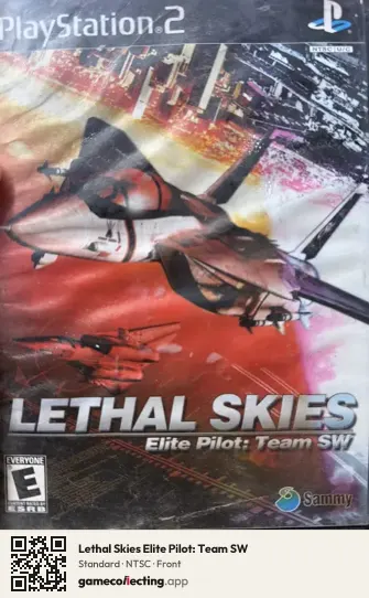 Lethal Skies Elite Pilot: Team SW PlayStation 2, NTSC box front