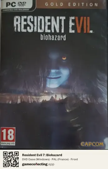 Resident Evil 7: Biohazard Computer, France box front