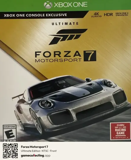 Forza Motorsport 7 Xbox One, NTSC box front