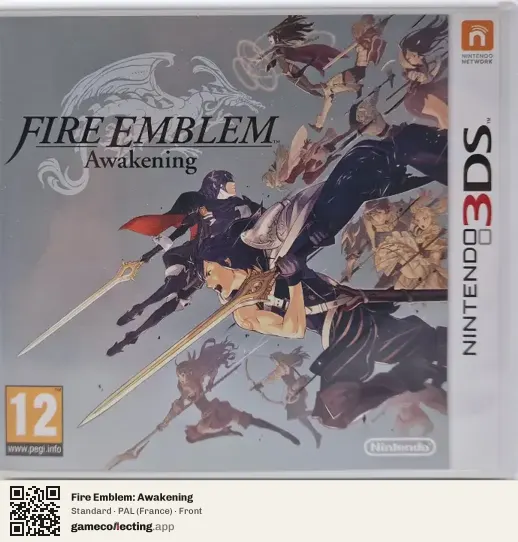 Fire Emblem: Awakening Nintendo 3DS, France box front