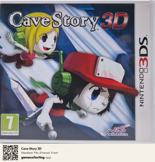 Cave Story 3D Nintendo 3DS, France box front