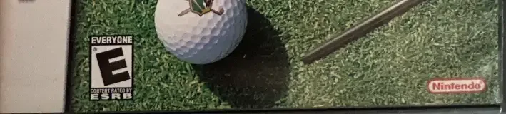 True Swing Golf, the ESRB box on its front