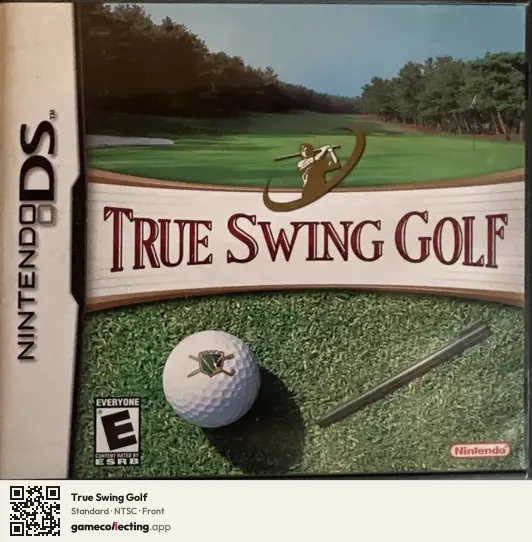 True Swing Golf Nintendo DS, NTSC box front