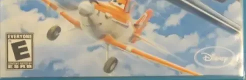 Disney Planes, the ESRB box on its front