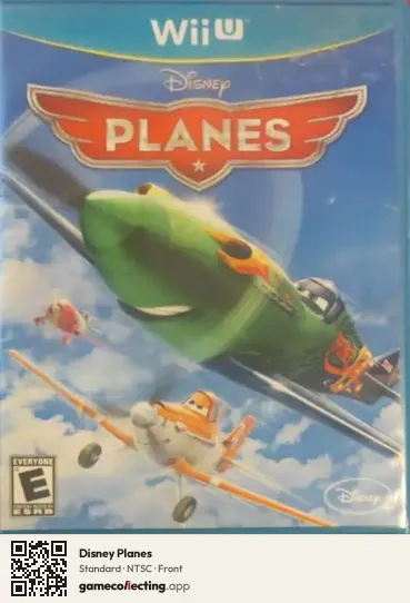 Disney Planes Nintendo Wii U, NTSC box front