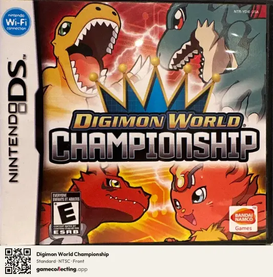 Digimon World Championship Nintendo DS, NTSC box front