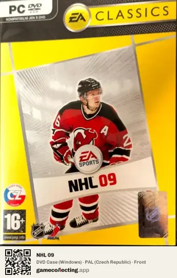 NHL 09 Computer, Czech Republic box front