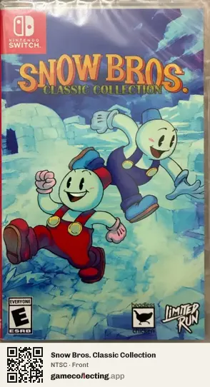 Snow Bros. Classic Collection Nintendo Switch, NTSC box front