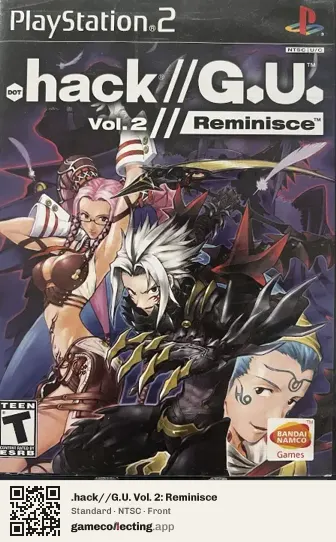 .hack//G.U. Vol. 2: Reminisce PlayStation 2, NTSC box front