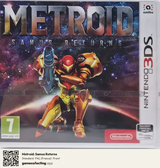 Metroid: Samus Returns Nintendo 3DS, France box front