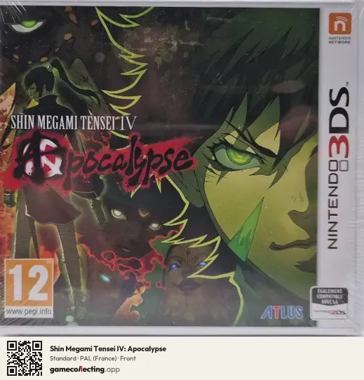 Shin Megami Tensei IV: Apocalypse Nintendo 3DS, France box front