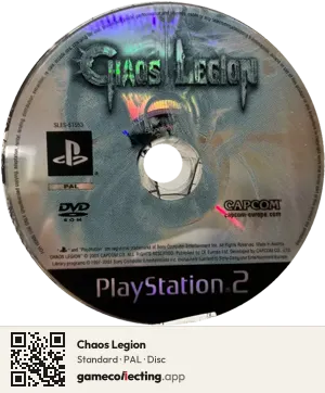 Chaos Legion PlayStation 2, PAL disc