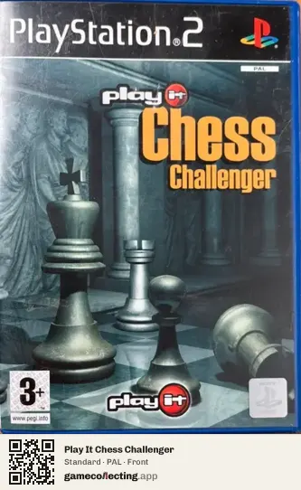 Play It Chess Challenger PlayStation 2, PAL box front