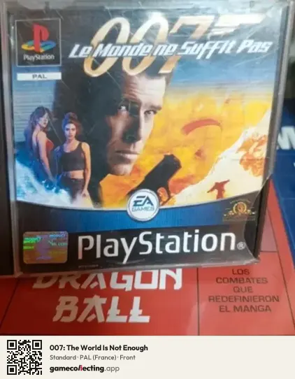 007: The World Is Not Enough PlayStation, France box front